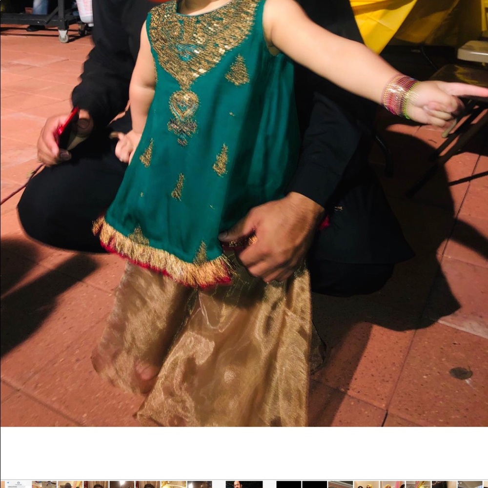 Maria B kids pakistani designer wear 2t.